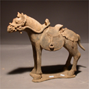 A Grey Pottery Horse