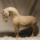 A Pottery Horse