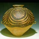 An Earthenware Jar with Mineral Pigments, Machang Phase of Gansu