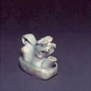 A Ying Qing Waterdropper in the Shape of a Lion