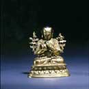 A Gilt Bronze Seated Figure of the Bodhisattva Padmapani