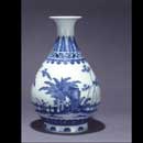 A Fine Blue and White YuhuchunPing, Seal Mark and Period of Daoguang